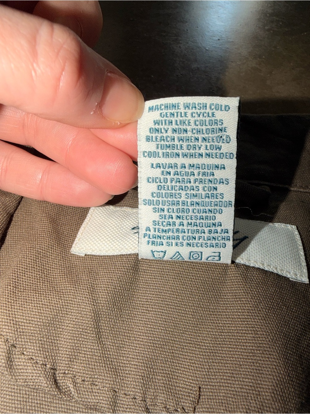 Sebby 100% Cotton Utility Cargo Vest Dark Olive Green Size M - Picture 9 of 11